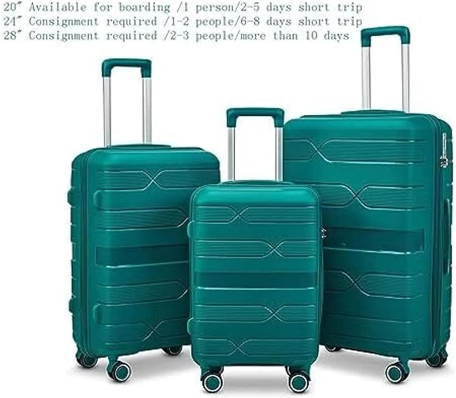 Lightweight Suitcases Luggage Carry On Lightweight Wheel Spinner Cabin Size Travel Suitcase Women's Luggage Suitcase Trolley