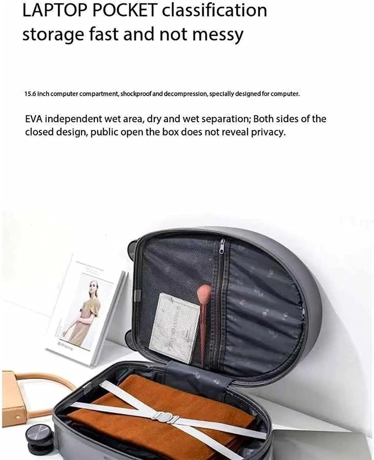 Lightweight Suitcases Luggage With Spinner Wheels Lightweight Rolling Cabin Suitcase For Airplanes Travel Suitcase Trolley
