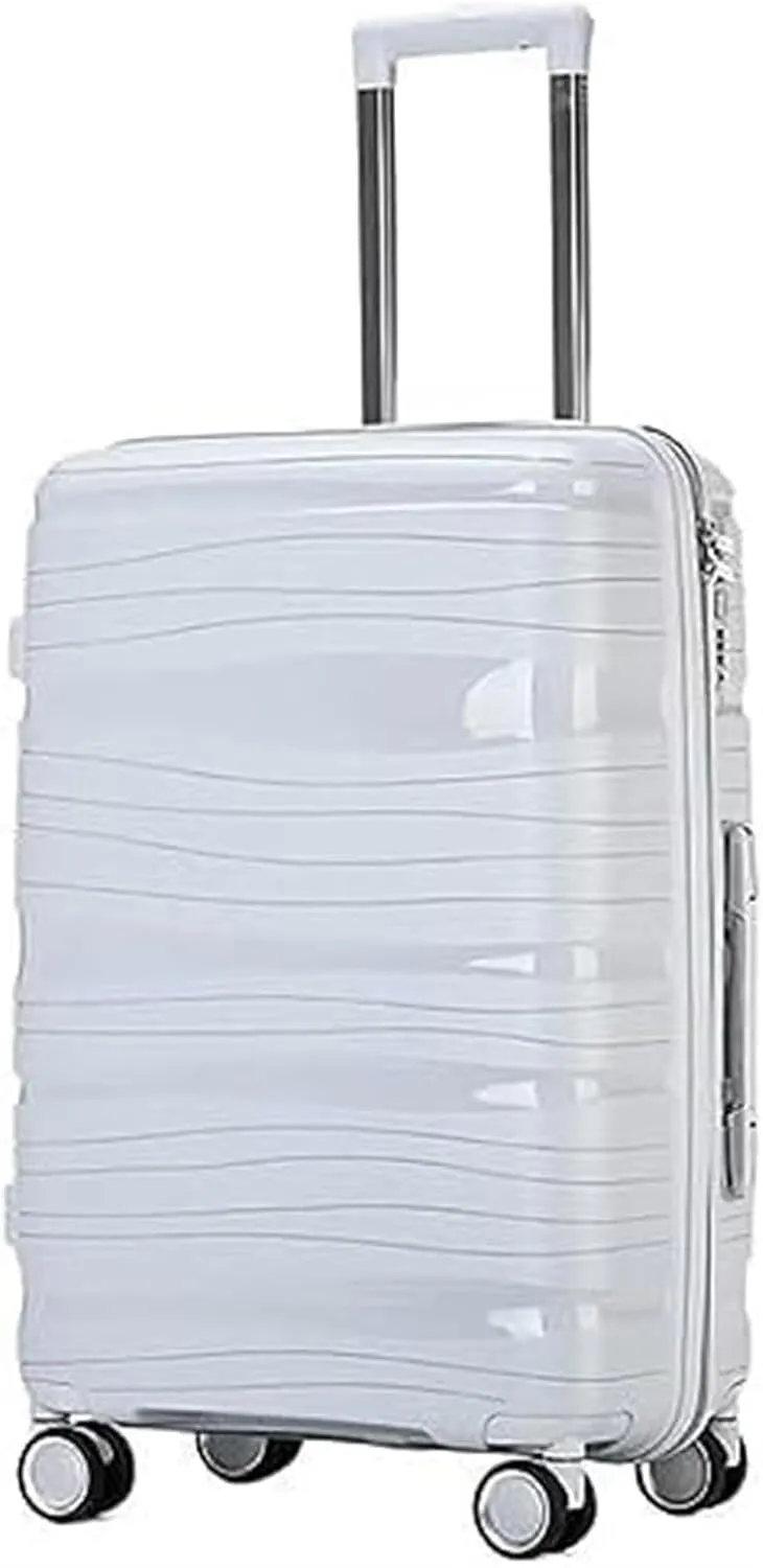 Lightweight Suitcases Travel Suitcase with Spinner Wheels,Lightweight Ergonomic Handles,Carry On Luggage Suitcase Trolley