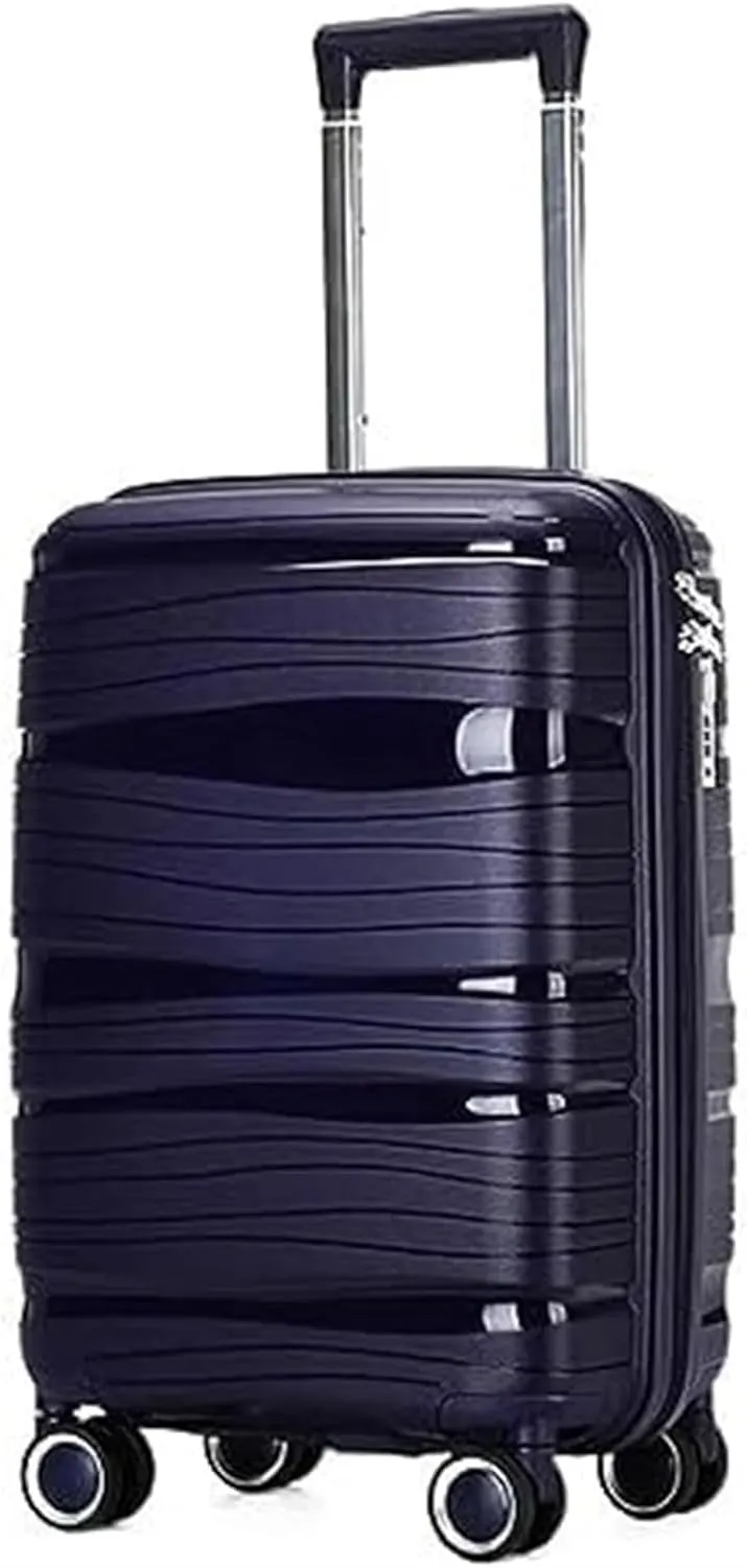 Lightweight Suitcases Travel Suitcase with Spinner Wheels,Lightweight Ergonomic Handles,Carry On Luggage Suitcase Trolley