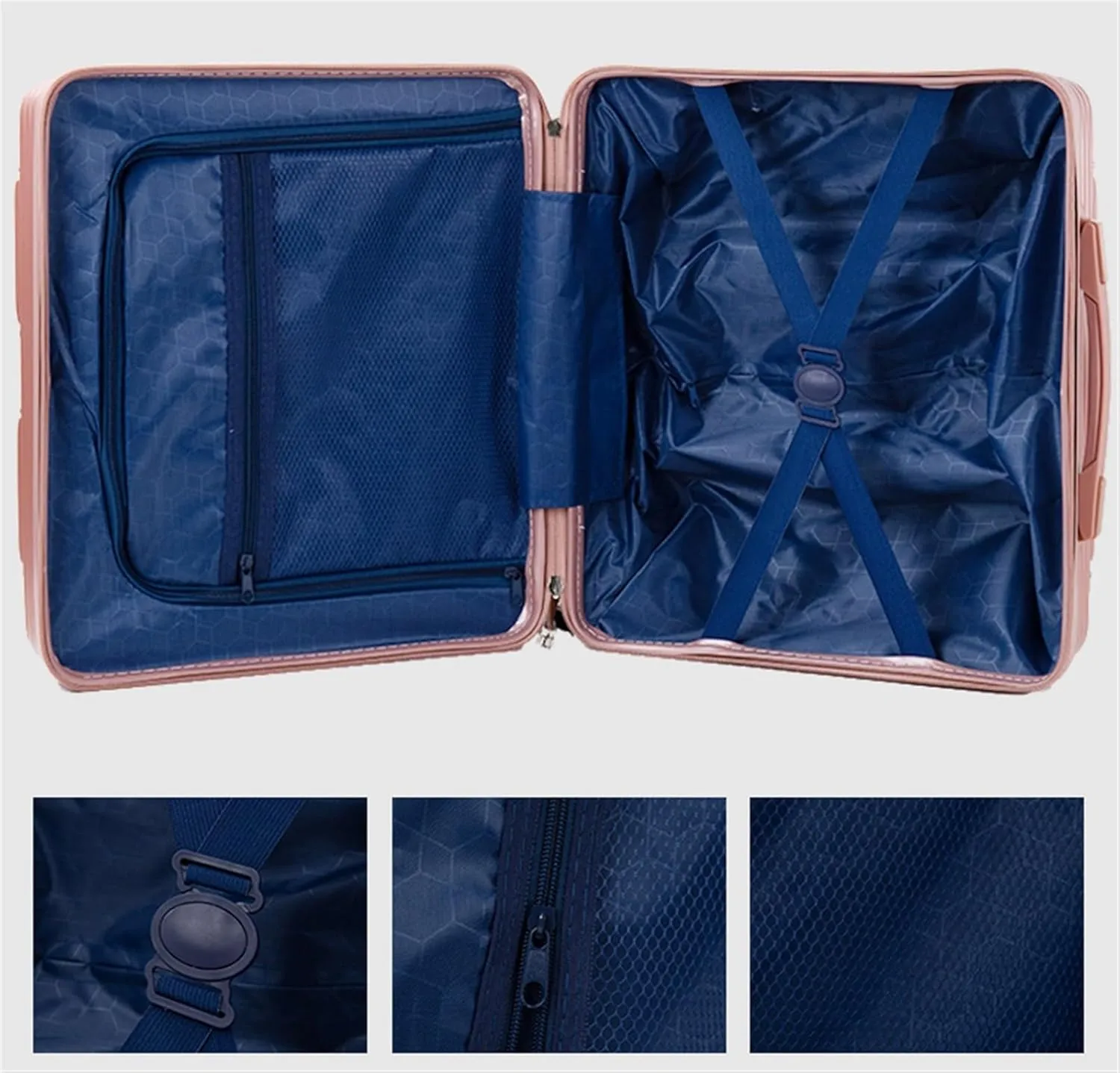 Lightweight Suitcases Underseat Luggage with Spinner Wheels Lightweight Hardshell Underseater Carry On Luggage for Airplanes Suitcase Trolley