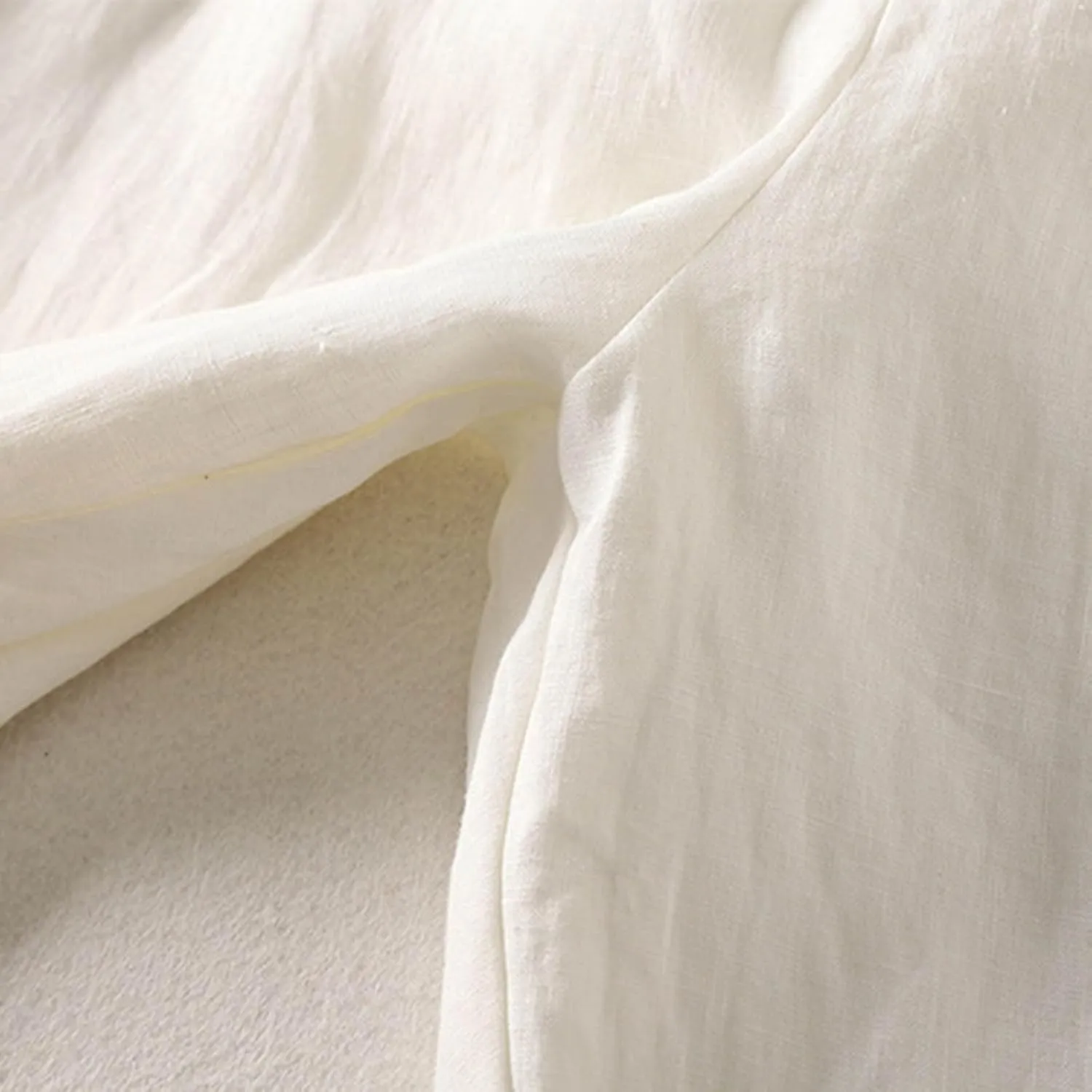 Linen Pants for Women Summer Linen Pant Nine Point Pants with Elastic Waist Loose Artistic Womens Linen Pants Wide Leg