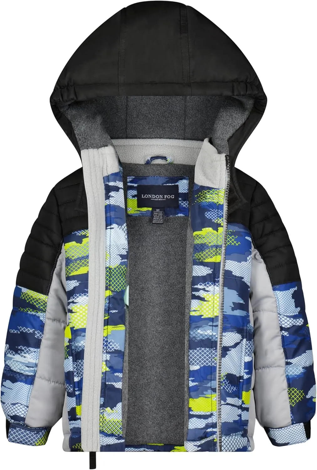 London Fog Boys' Big Active Puffer Jacket Winter Coat
