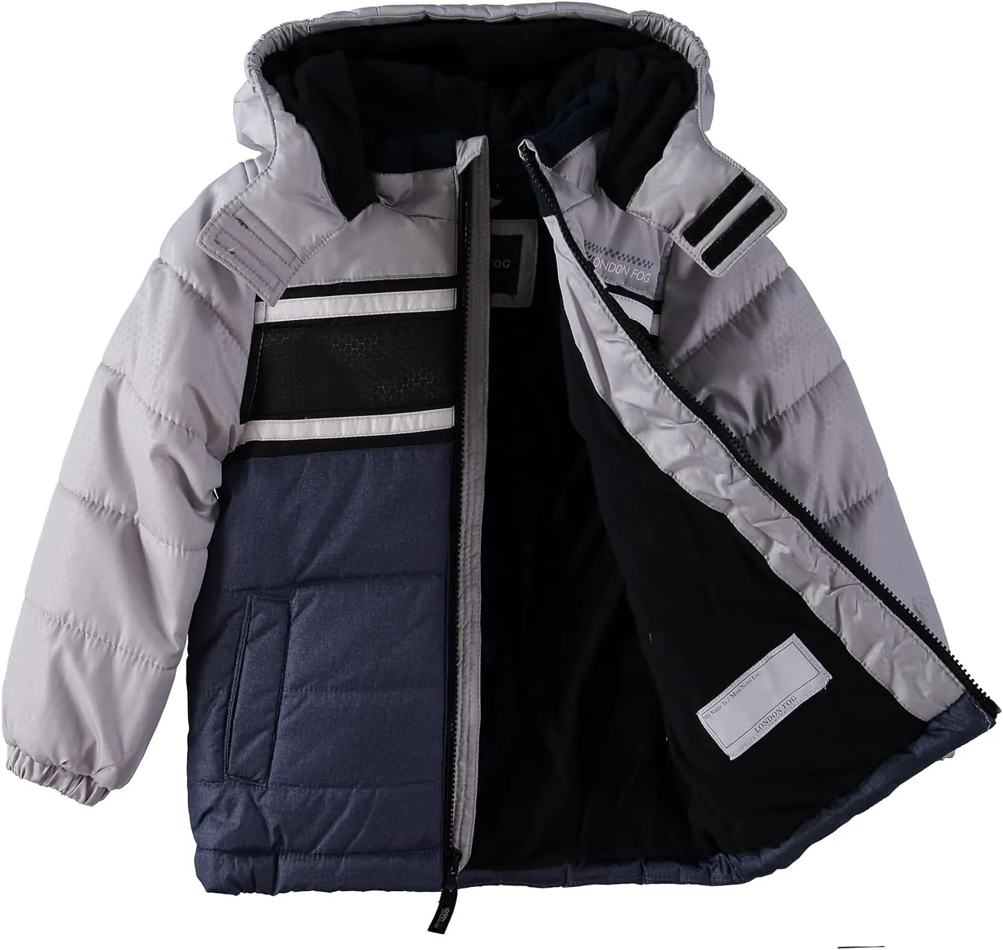 London Fog Boys' Big Active Puffer Jacket Winter Coat
