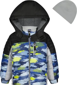 London Fog Boys' Big Active Puffer Jacket Winter Coat