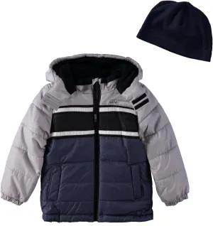 London Fog Boys' Big Active Puffer Jacket Winter Coat