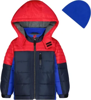 London Fog Boys' Big Active Puffer Jacket Winter Coat