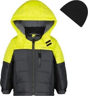 London Fog Boys' Big Active Puffer Jacket Winter Coat
