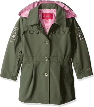 LONDON FOG Girls' Lightweight Trench Coat
