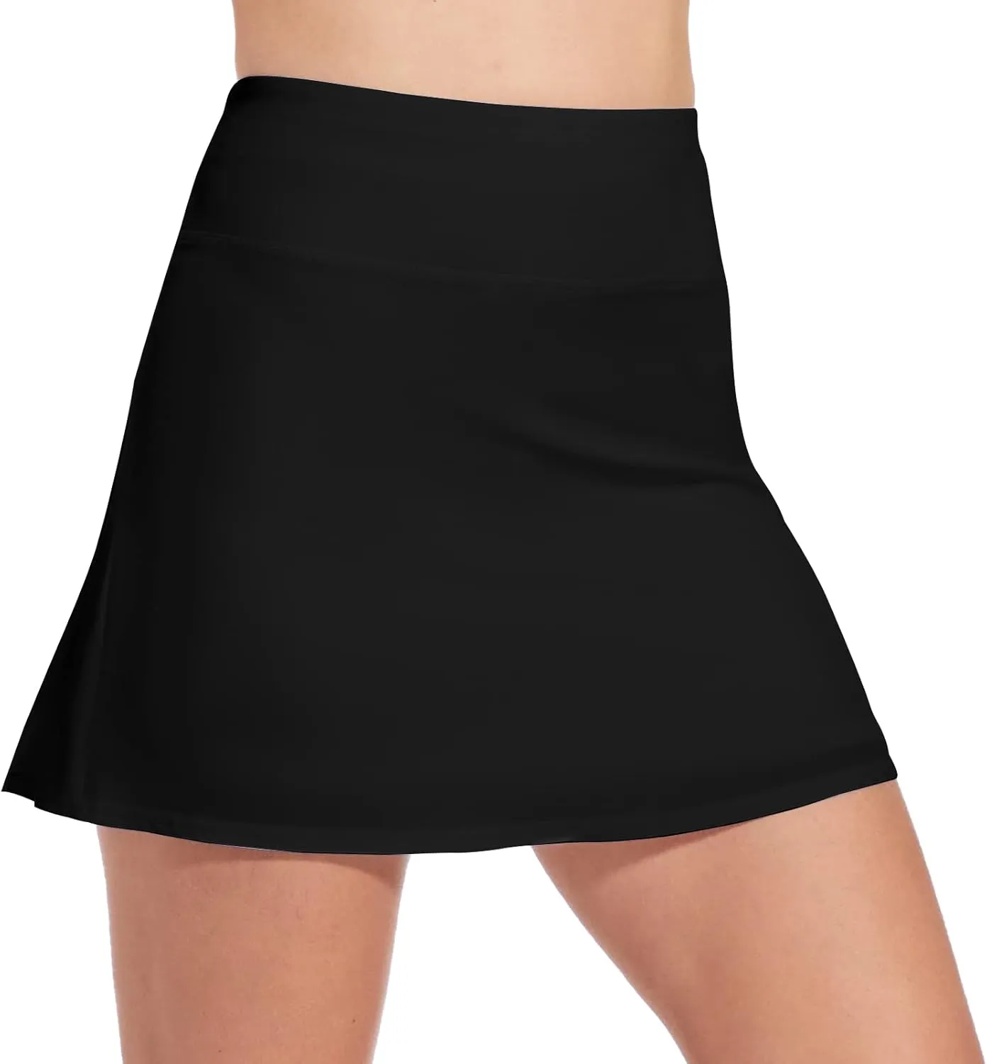 M MOTEEPI 16" Tennis Skirts for Women Pleated Golf Athletic Skorts Skirts with Shorts Pockets Running Pickleball Summer