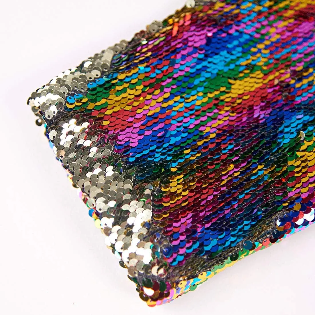 Men Stylish Two Color Conversion Shiny Sequins Blazer Suit Jacket