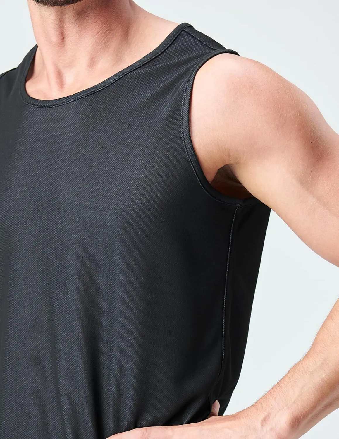 Men's Lightweight Reversible Rec Tanks, Mesh Basketball Jerseys Athletic Quick Dry Shirts Team Scrimmage Uniforms