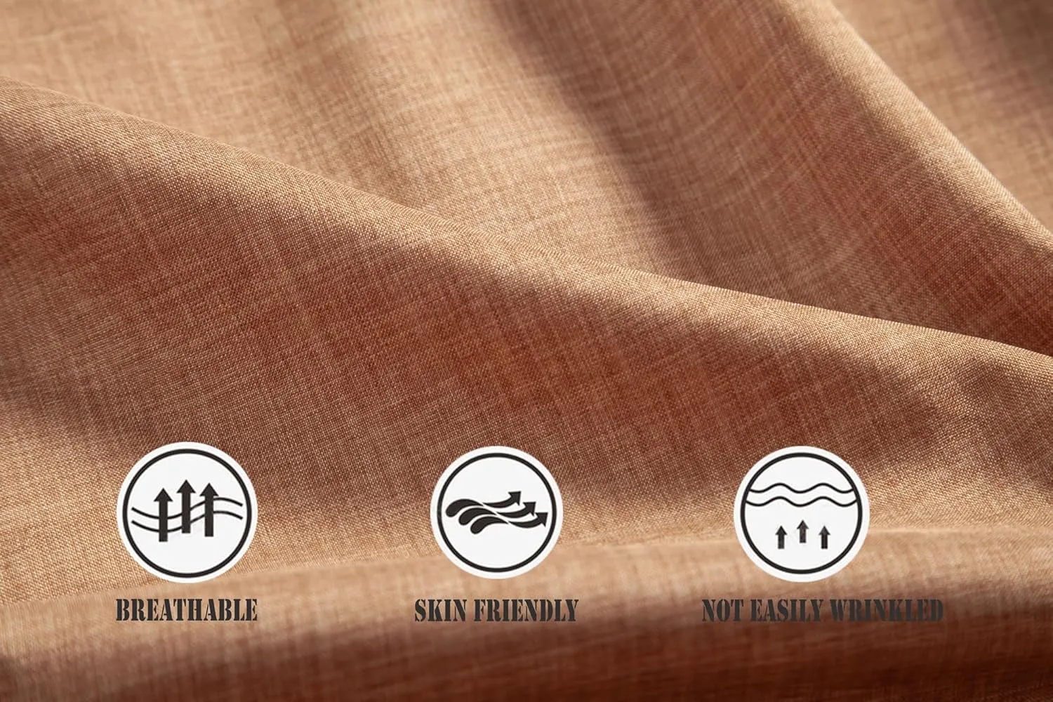 Mens Long Sleeve Casual Fancy and Stylish Linen Blended Shirts