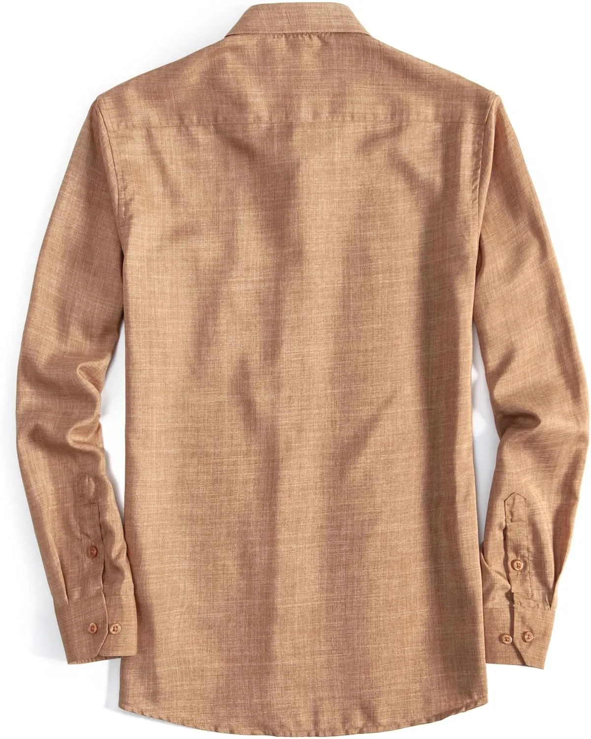 Mens Long Sleeve Casual Fancy and Stylish Linen Blended Shirts