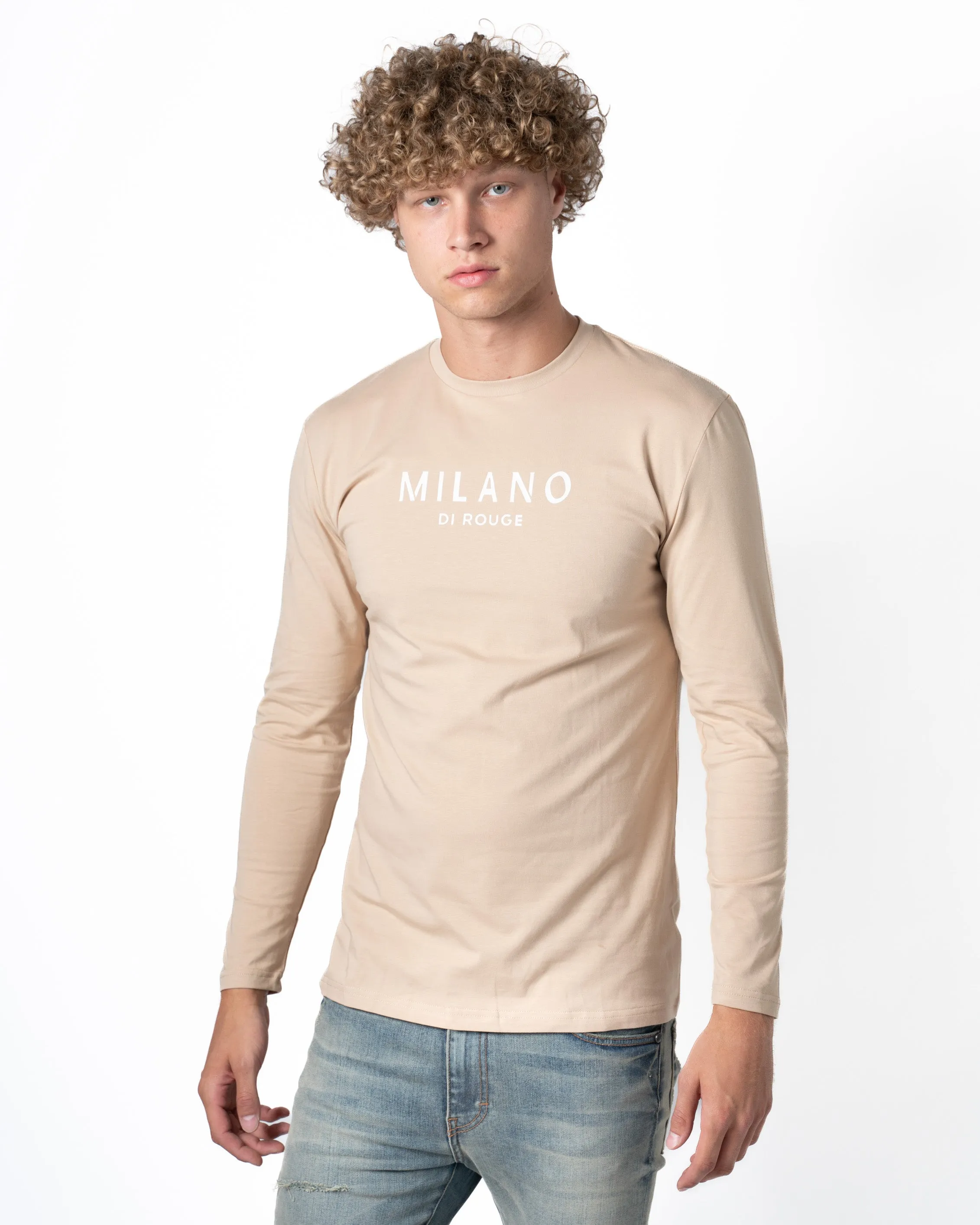 Men's Long Sleeve Lux Signature Tee