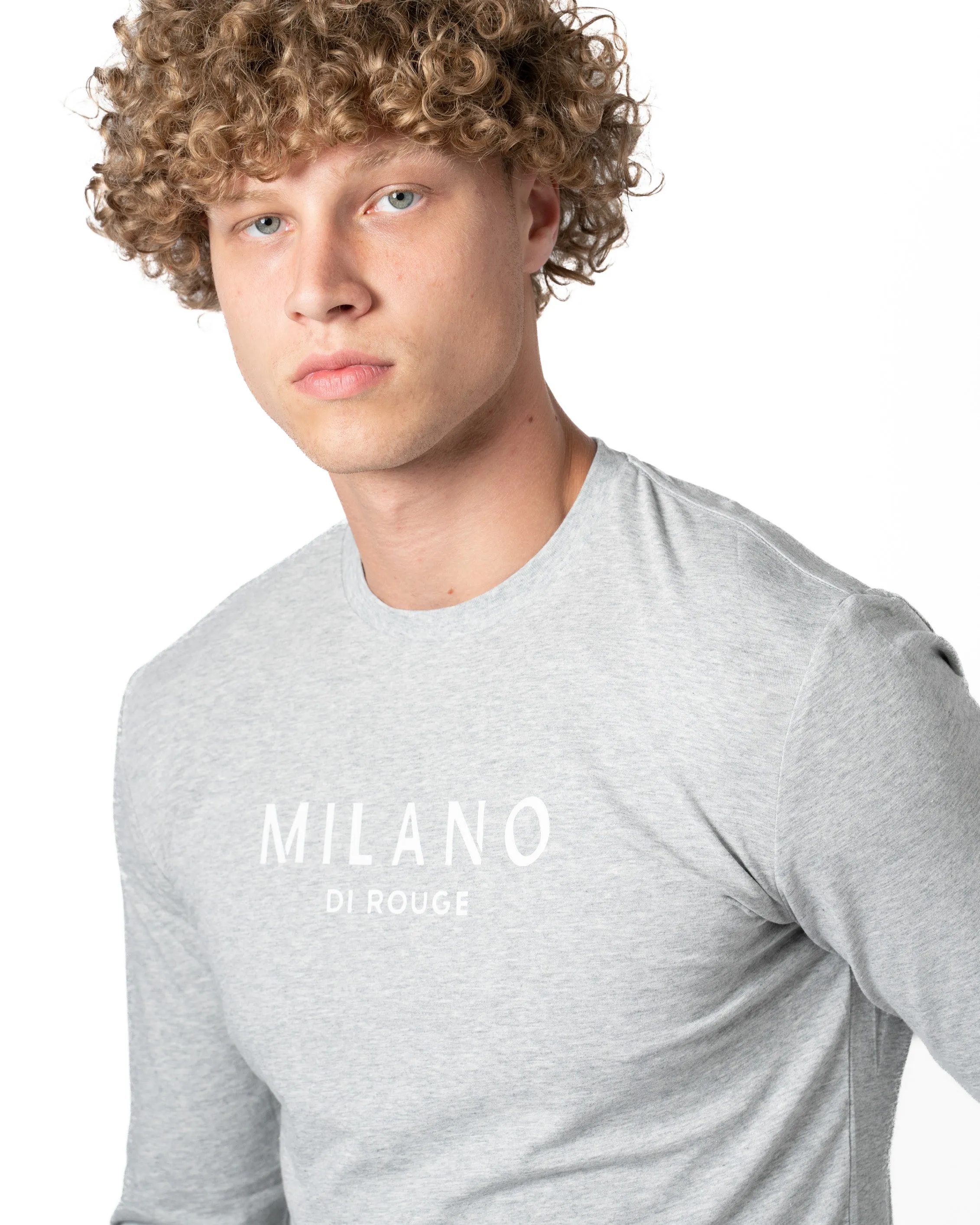 Men's Long Sleeve Lux Signature Tee