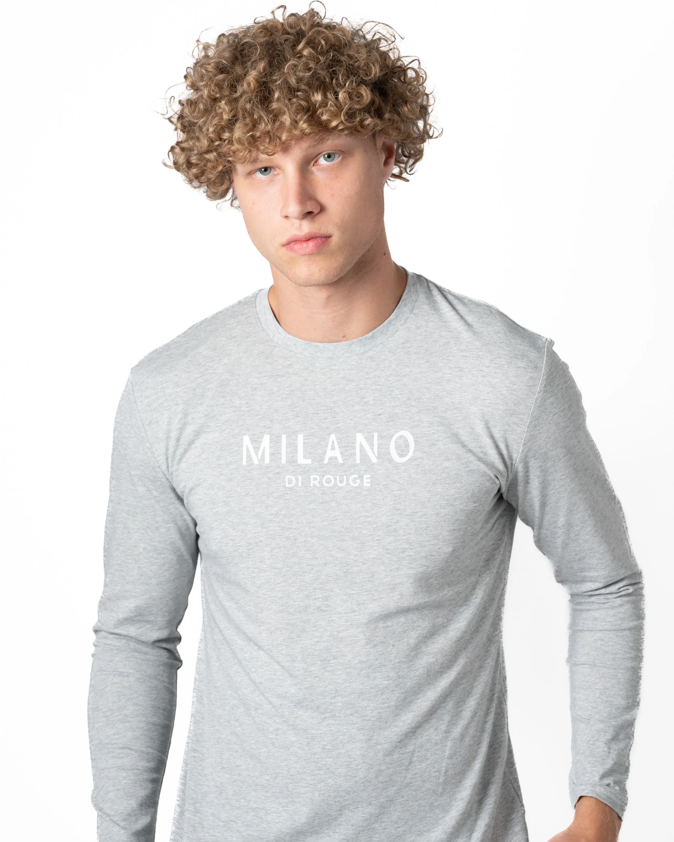 Men's Long Sleeve Lux Signature Tee