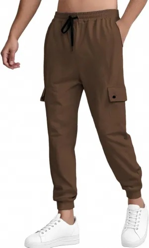 Mens Sweatpants with Pockets Jogger Jeans Linen Thermal Stretch Hiking Joggers Resort Wear Yoga Big and Tall Cargo
