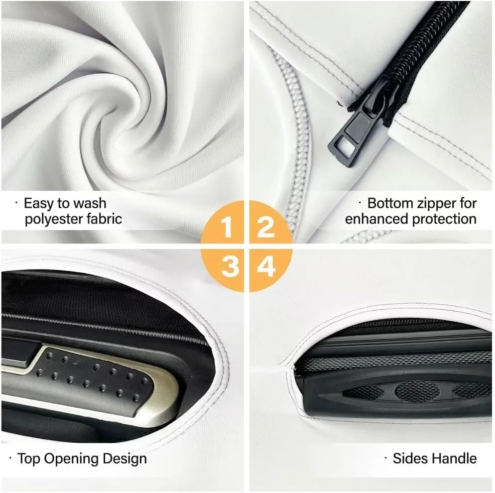Mumeson Basketball Luggage Cover, Lightweight Scratch-Resistant Fit 18-32 Inch Suitcase Lightweight Luggage Cushion Cases Protectors Covers