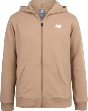 New Balance Girls' Active Sweatshirt - Zip-Up Fleece Hoodie Sweatshirt - Performance Activewear Sweatshirt for Girls (7-16)