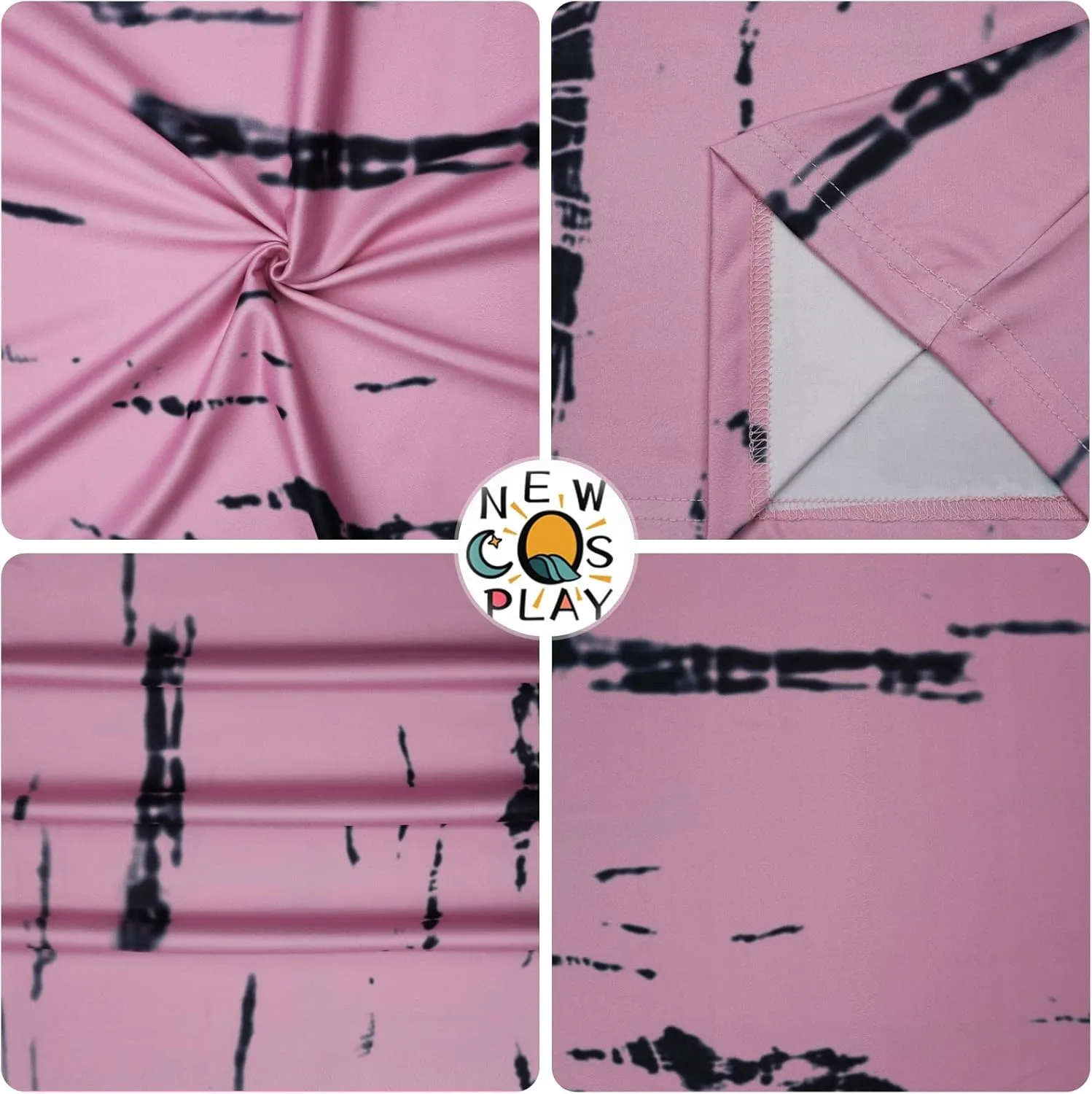NEWCOSPLAY Women's Comfy Pajama Pants Casual Drawstring Palazzo Lounge Wide Leg Pants