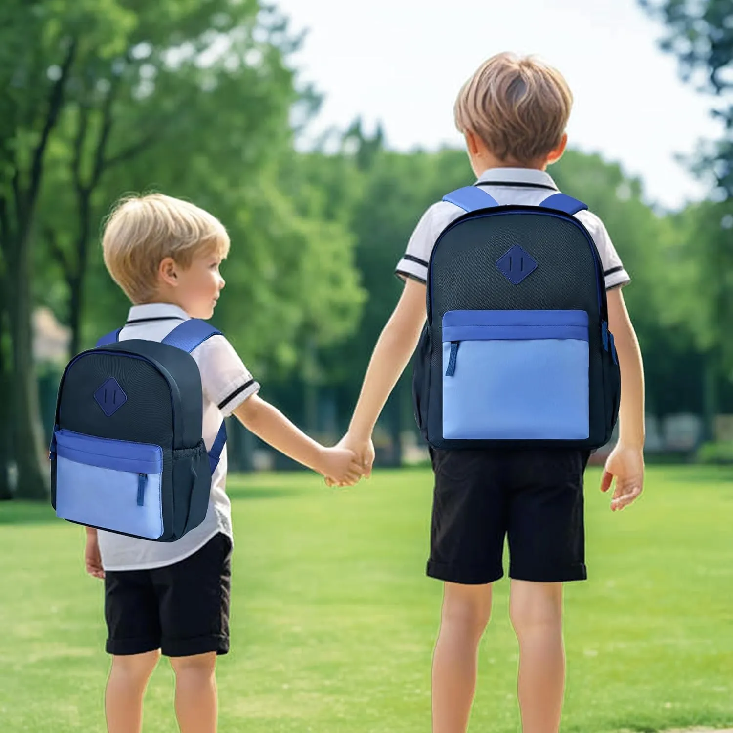 NICE CHOICE Toddler Mini Backpack for Boys Girls, Outdoor Lightweight Kindergarten Preschool Elementary School Backpack Bag for Little Kids,Travel & Everyday Use, 12" H, For 2-4 Years