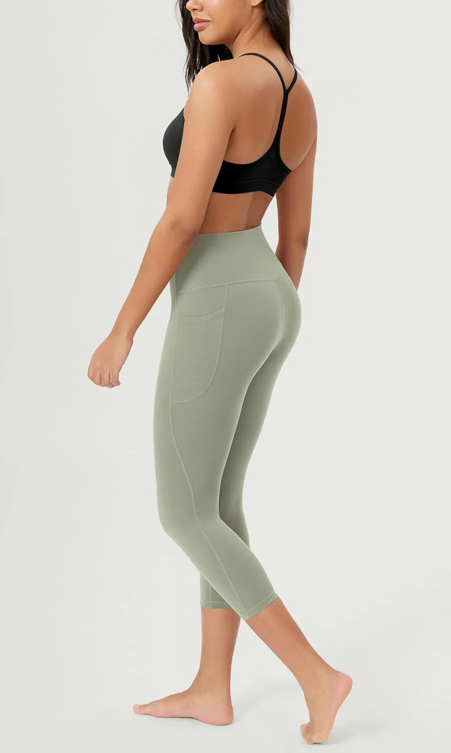 ODODOS 2-Pack Buttery Soft Lounge Yoga Leggings with Pockets for Women 23" / 25" / 28" High Waist Yoga Pants