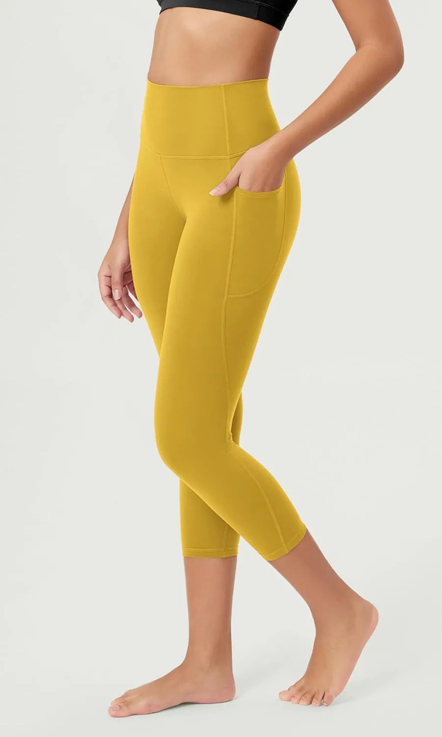 ODODOS 2-Pack Buttery Soft Lounge Yoga Leggings with Pockets for Women 23" / 25" / 28" High Waist Yoga Pants