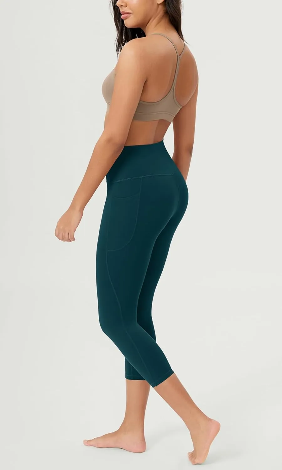 ODODOS 2-Pack Buttery Soft Lounge Yoga Leggings with Pockets for Women 23" / 25" / 28" High Waist Yoga Pants