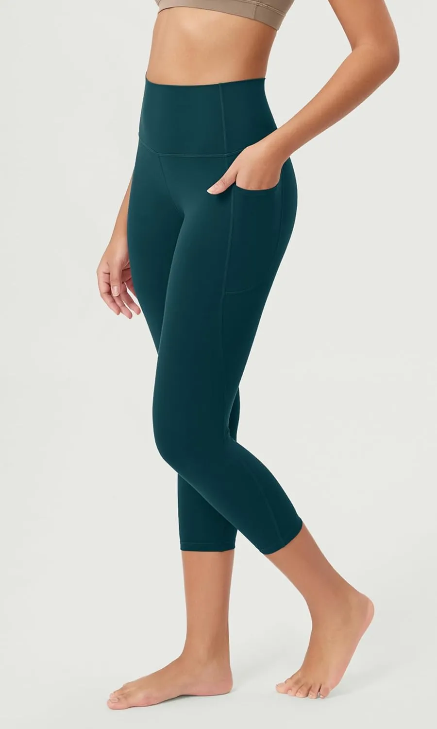 ODODOS 2-Pack Buttery Soft Lounge Yoga Leggings with Pockets for Women 23" / 25" / 28" High Waist Yoga Pants