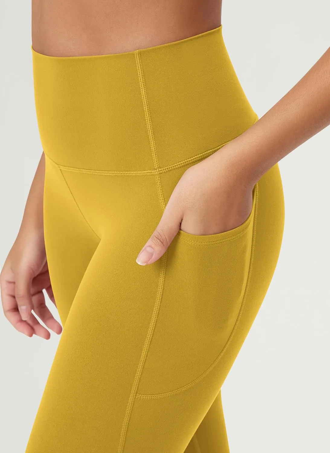 ODODOS 2-Pack Buttery Soft Lounge Yoga Leggings with Pockets for Women 23" / 25" / 28" High Waist Yoga Pants