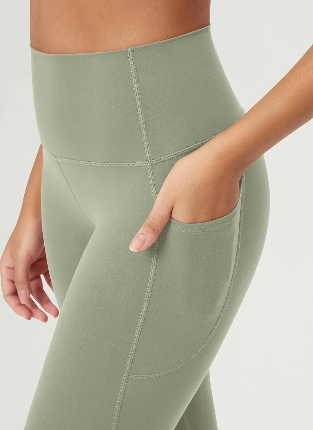 ODODOS 2-Pack Buttery Soft Lounge Yoga Leggings with Pockets for Women 23" / 25" / 28" High Waist Yoga Pants