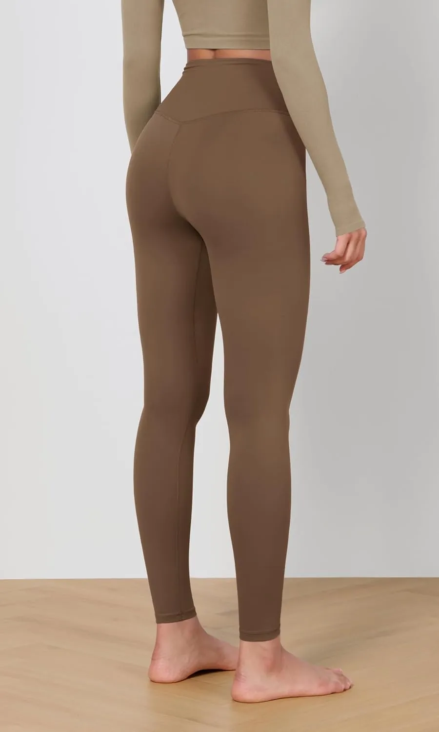 ODODOS Women's Buttery Soft Cross Waist Leggings, 25" / 28" Crossover Lounge Yoga Pants