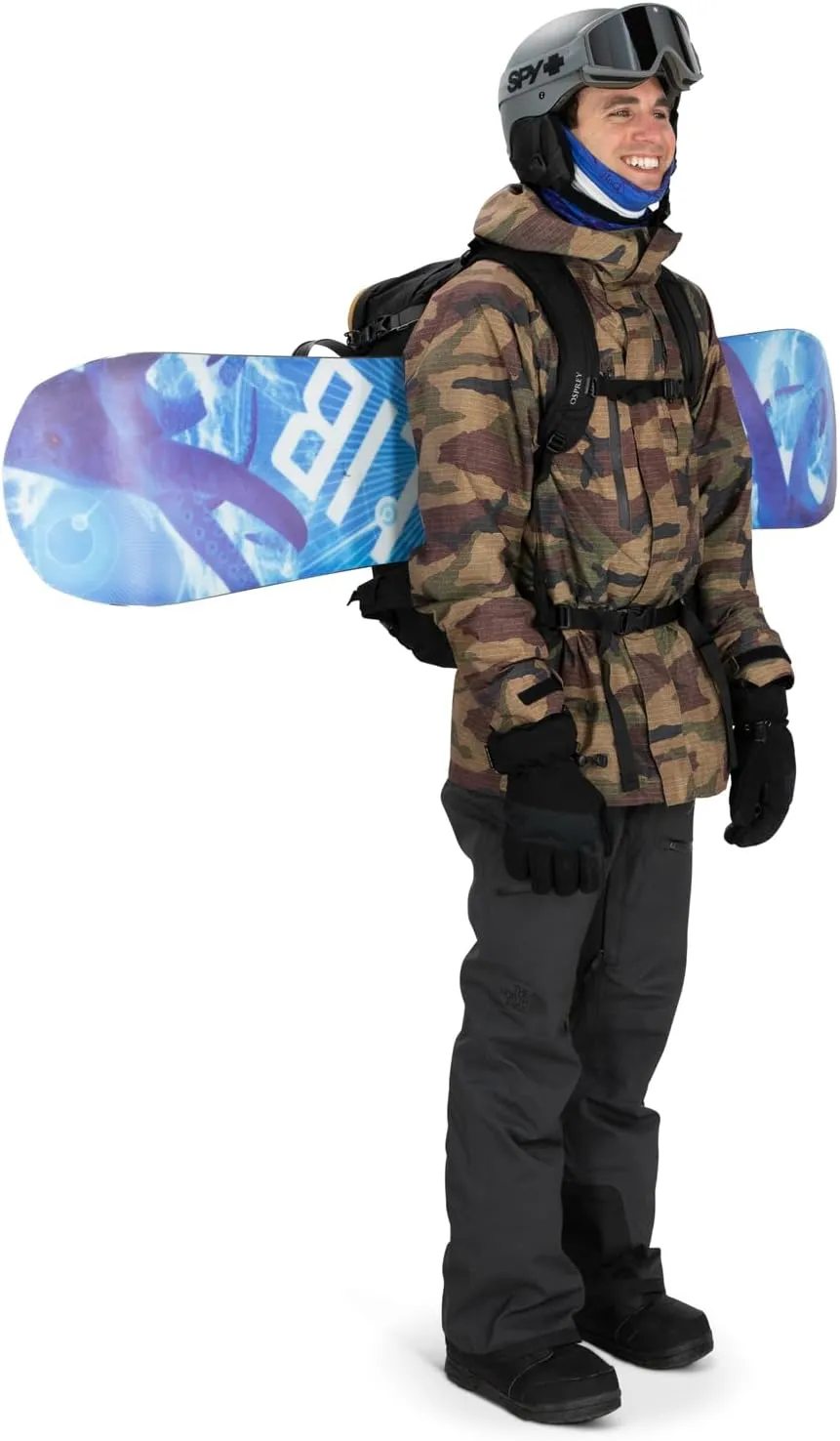 Osprey Soelden 32L Men's Ski and Snowboard Backpack, Artisan Yellow