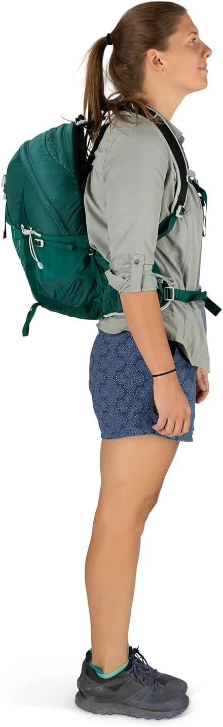 Osprey Tempest 20L Women's Hiking Backpack with Hipbelt, Jasper Green, WXS/S