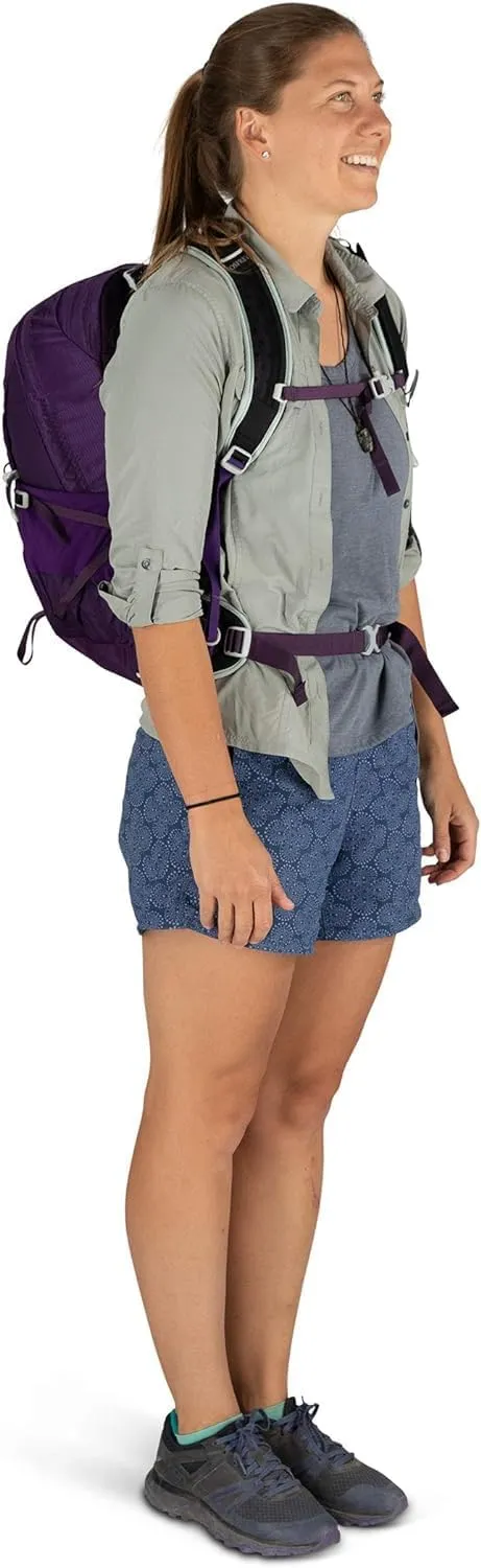 Osprey Tempest 20L Women's Hiking Backpack with Hipbelt, Violac Purple, WXS/S