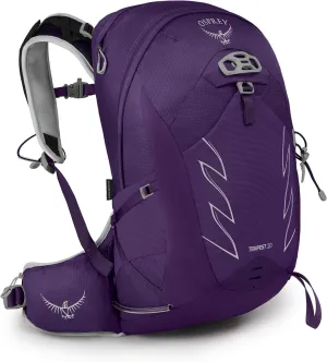 Osprey Tempest 20L Women's Hiking Backpack with Hipbelt, Violac Purple, WXS/S