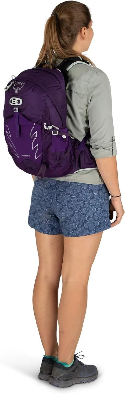 Osprey Tempest 20L Women's Hiking Backpack with Hipbelt, Violac Purple, WXS/S