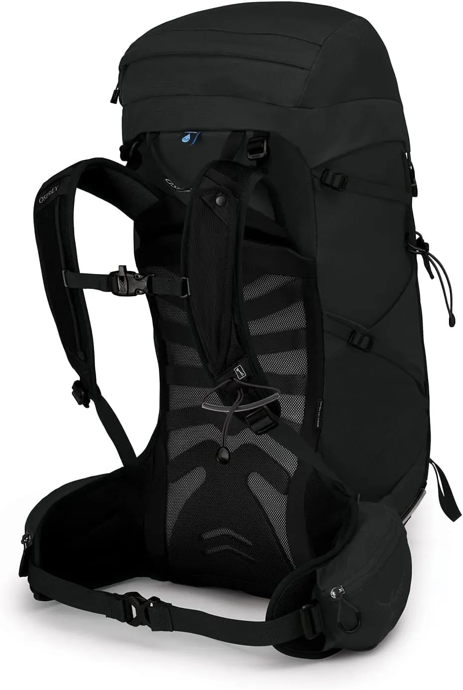 Osprey Tempest 30L Women's Hiking Backpack with Hipbelt, Stealth Black, WM/L