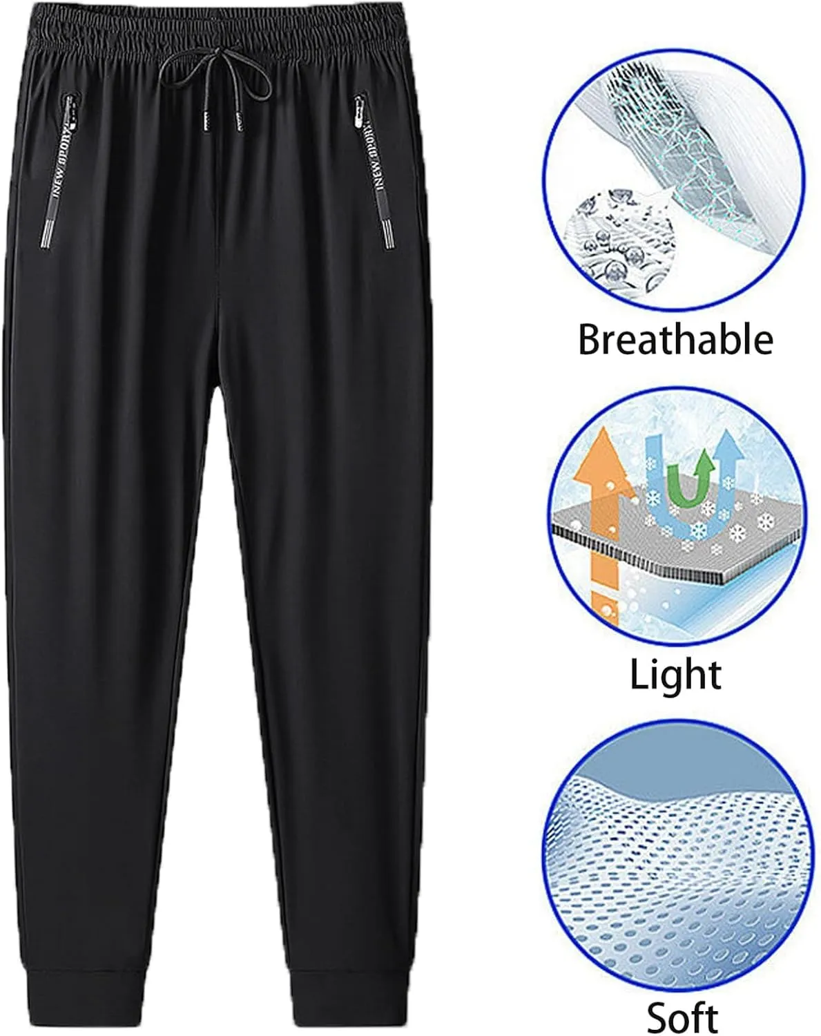 Palcomfy Stretch Pants for Women Men, Coolmance Unisex Stretch Quick Drying Pants, Silm Fit, Waterproof, Breathable