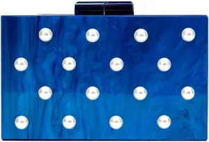 Pearl Acrylic Clutch Purse for Women Elegant Acrylic Evening Bag Unique Box Handbag for Wedding Party Prom