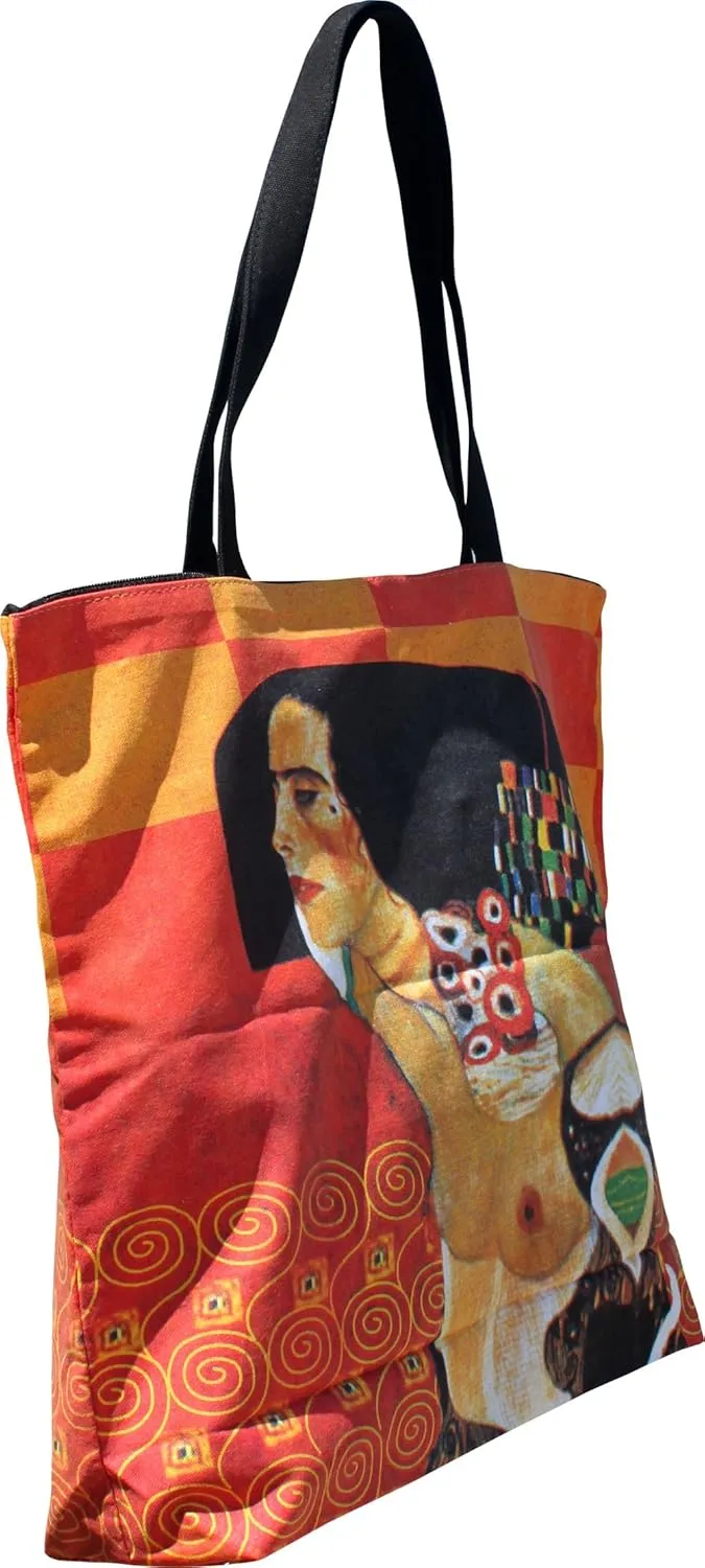 RaanPahMuang Salvador Dali Monet Gustav Klimt Vincent Van Gogh Fashion Bag Painting Artwork