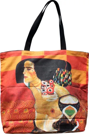 RaanPahMuang Salvador Dali Monet Gustav Klimt Vincent Van Gogh Fashion Bag Painting Artwork