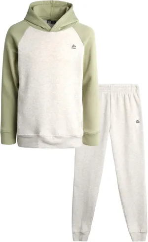 RBX Boys' Sweatsuit - 2 Piece Performance Fleece Hoodie Sweatshirt and Jogger Sweatpants - Active Tracksuit Set (4-12)