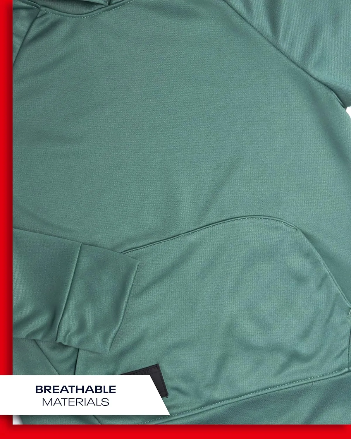 Reebok Boys Sweatshirt  Active Fleece Pullover Hoodie (Size: 4-20)
