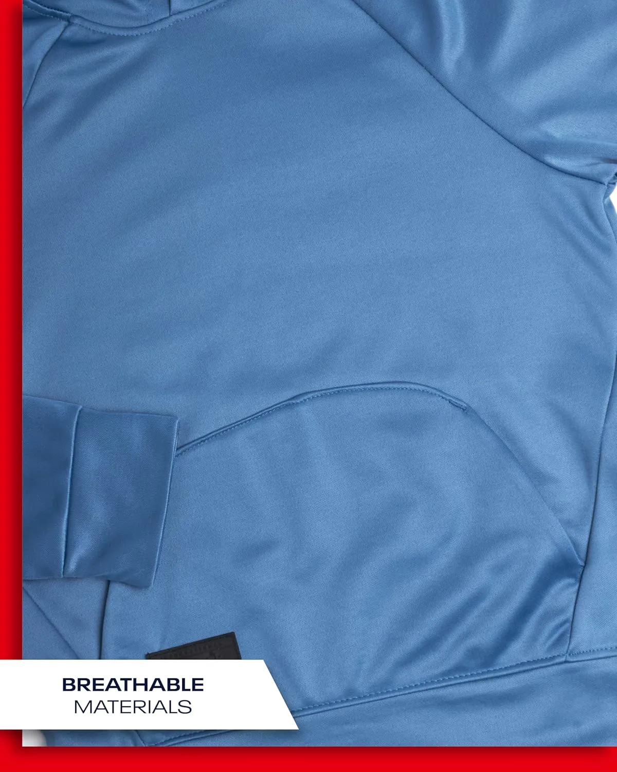 Reebok Boys Sweatshirt  Active Fleece Pullover Hoodie (Size: 4-20)
