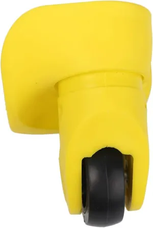 Replacement Luggage Wheel Repair Suitcase Bag Spinner Wheel for Universal Travel Luggage W041, Yellow Small