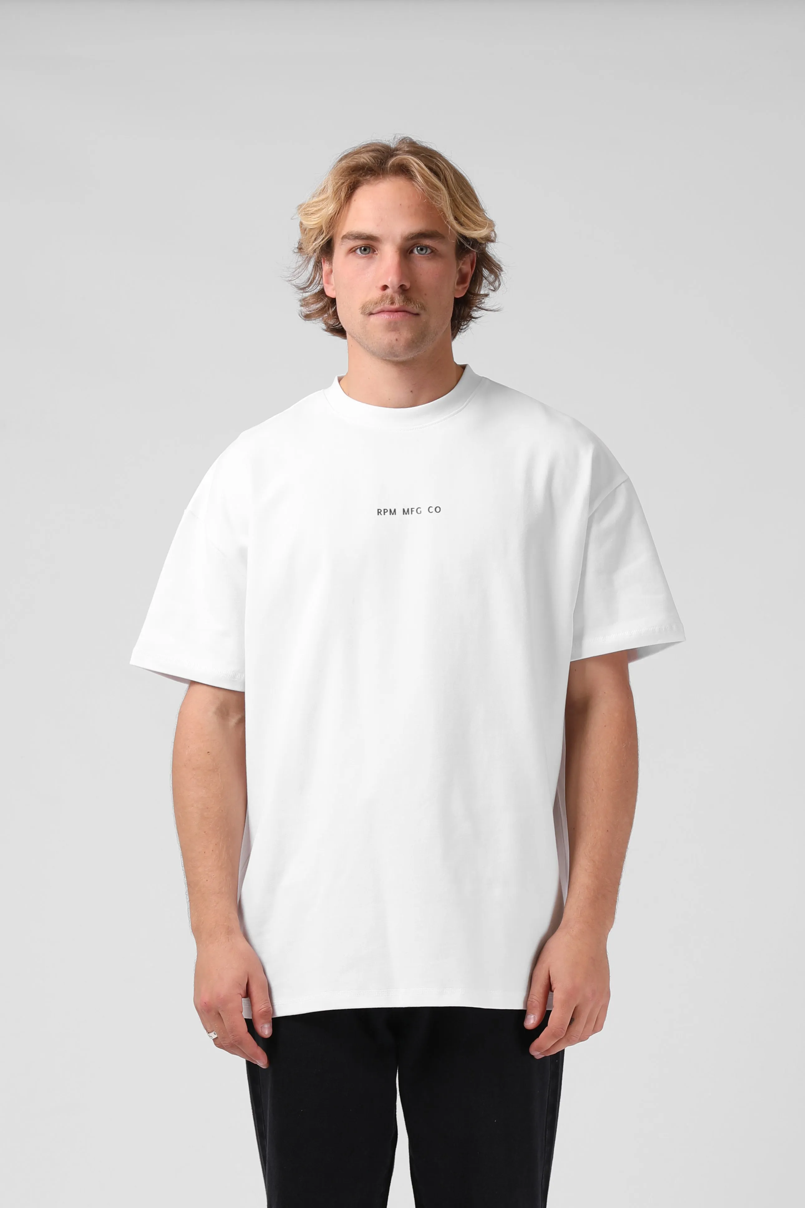 Sanded OS Tee - White