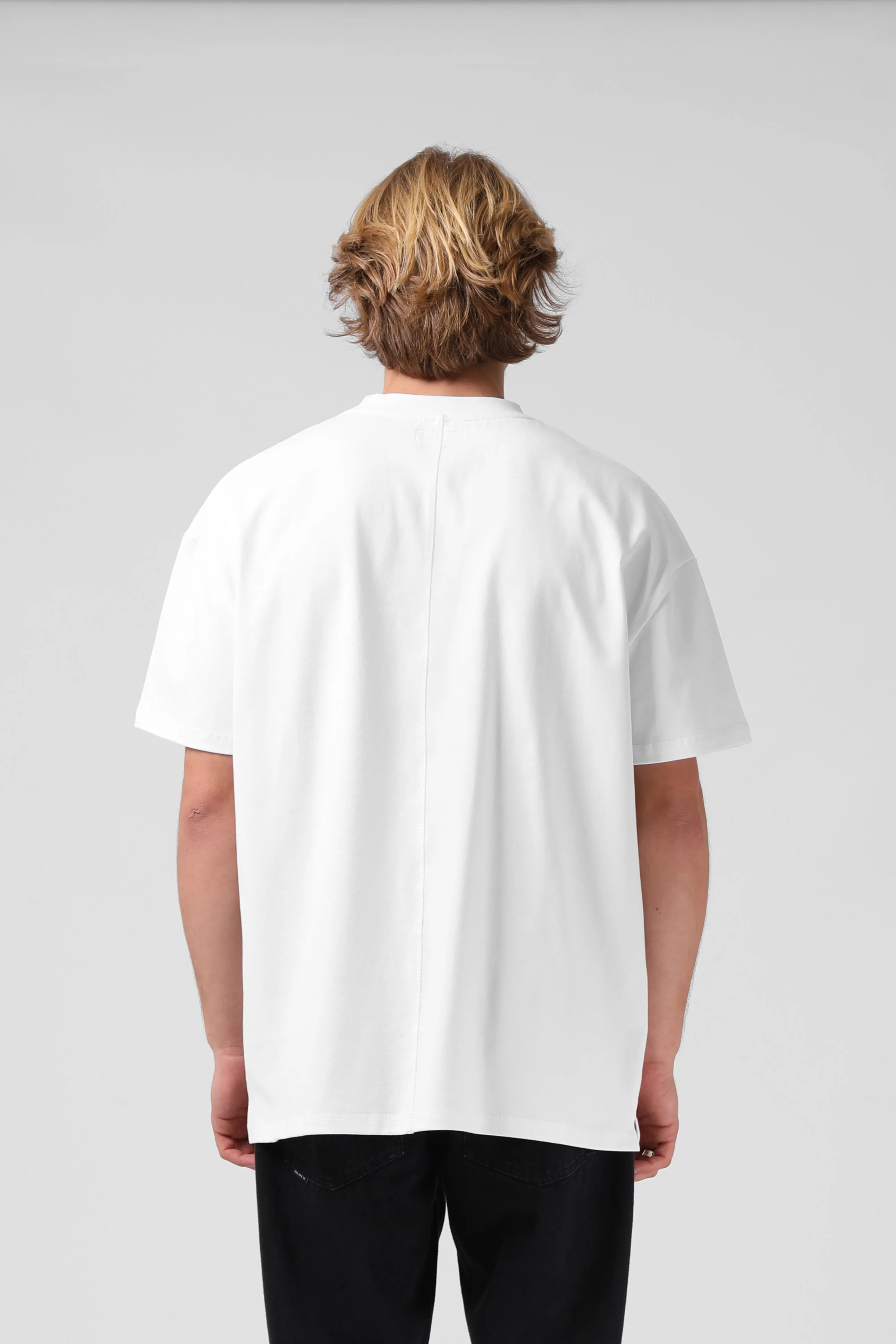 Sanded OS Tee - White