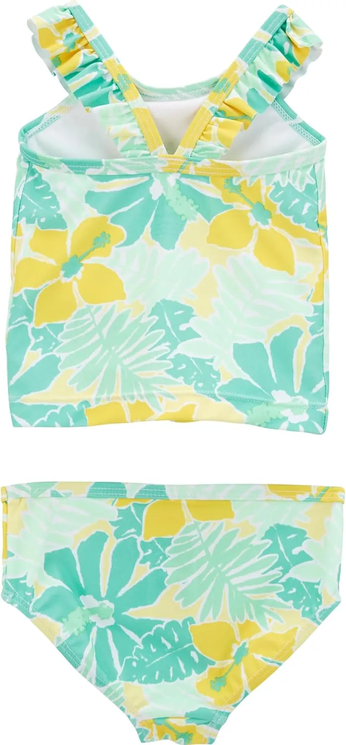 Simple Joys by Carter's Girls' 3-Piece Assorted Rashguard Sets